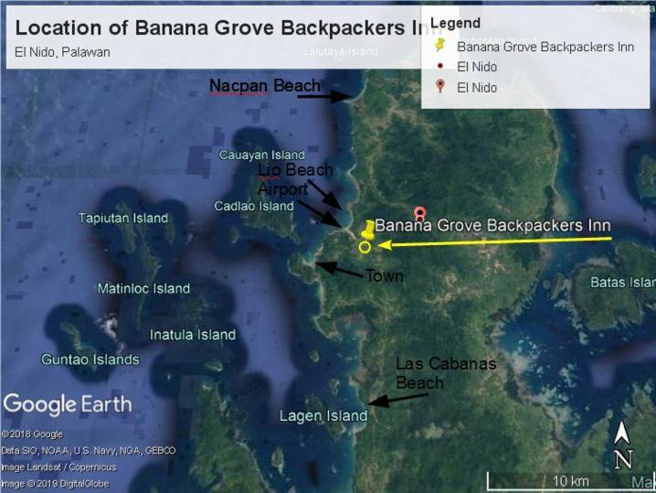 Banana Grove El Nido Hotel ภายนอก รูปภาพ